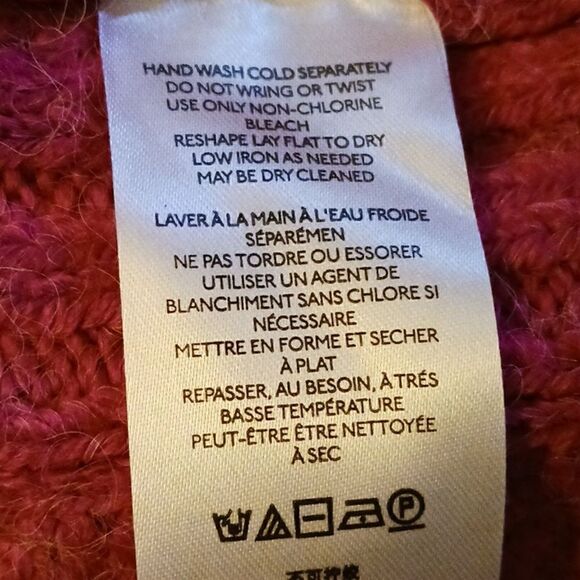 Anthropologie Cable Knit 1/4 Zip Sweater Sz XSMALL - Picture 7 of 8